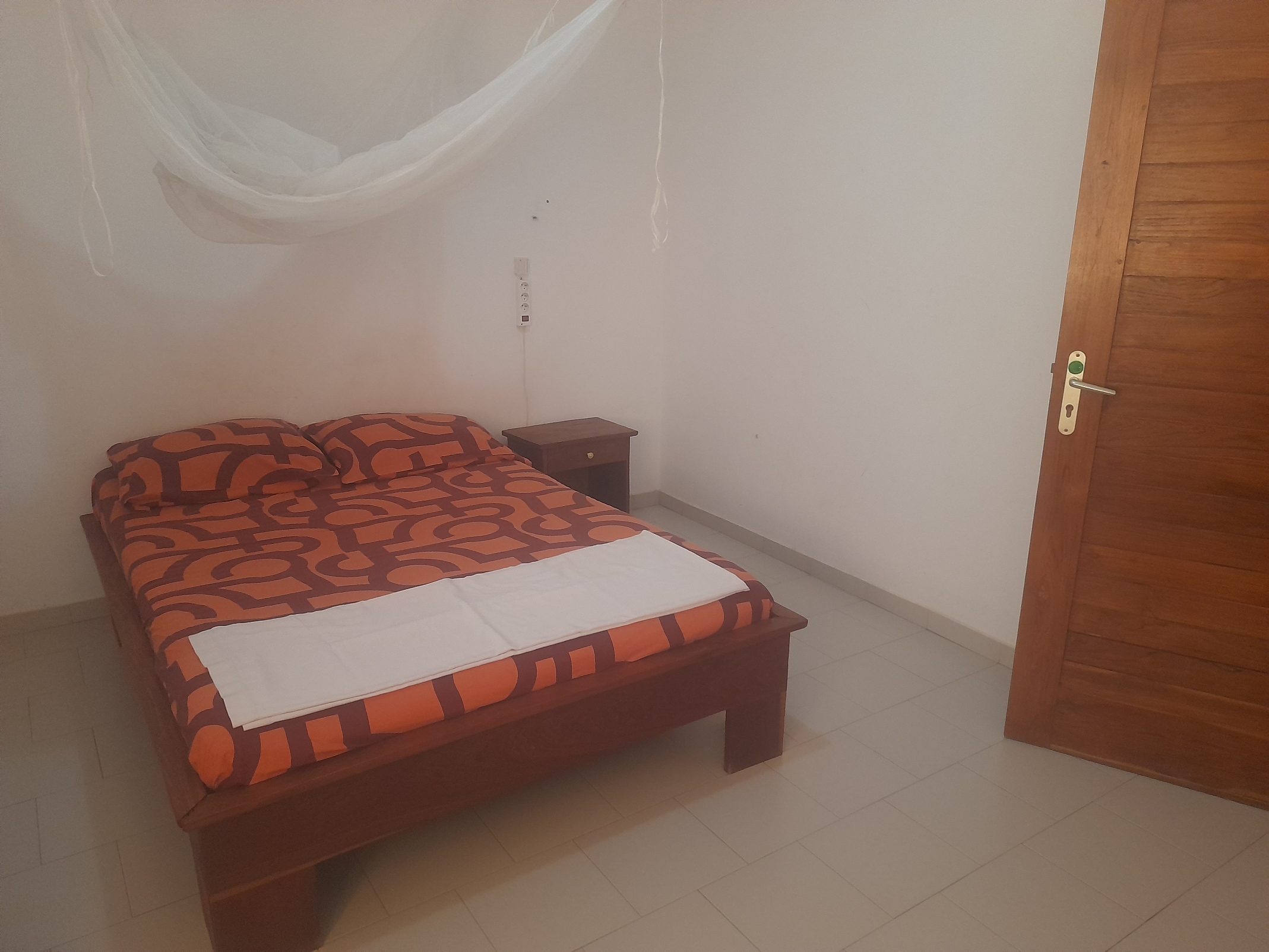 Chambre à coucher de l'Apartment Baobab