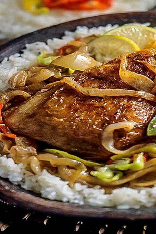 Plat local préparé